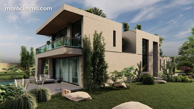 Villa contemporaine avec vue Atlas, Marrakech — 3