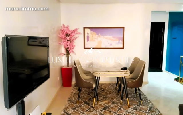 Appartement 1 chambre avec parking titré à Guéliz — Marrakech
