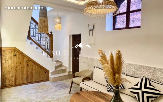 Riad titré 3 chambres avec terrasse dans la Médina — 4