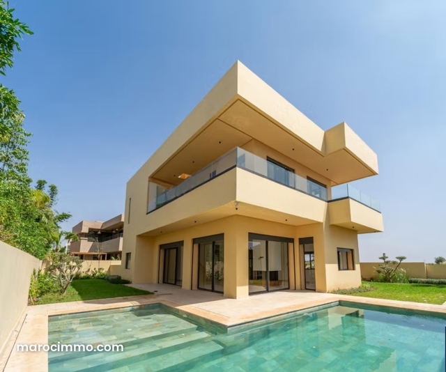 Villa de prestige au sein du golf d’Amelkis — Marrakech