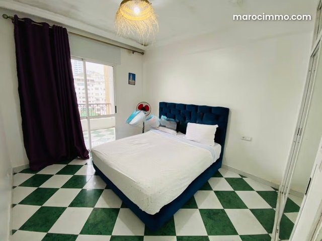 À vendre – Appartement avec grande terrasse – Résidence avec piscine – Corniche de Tanger — 4