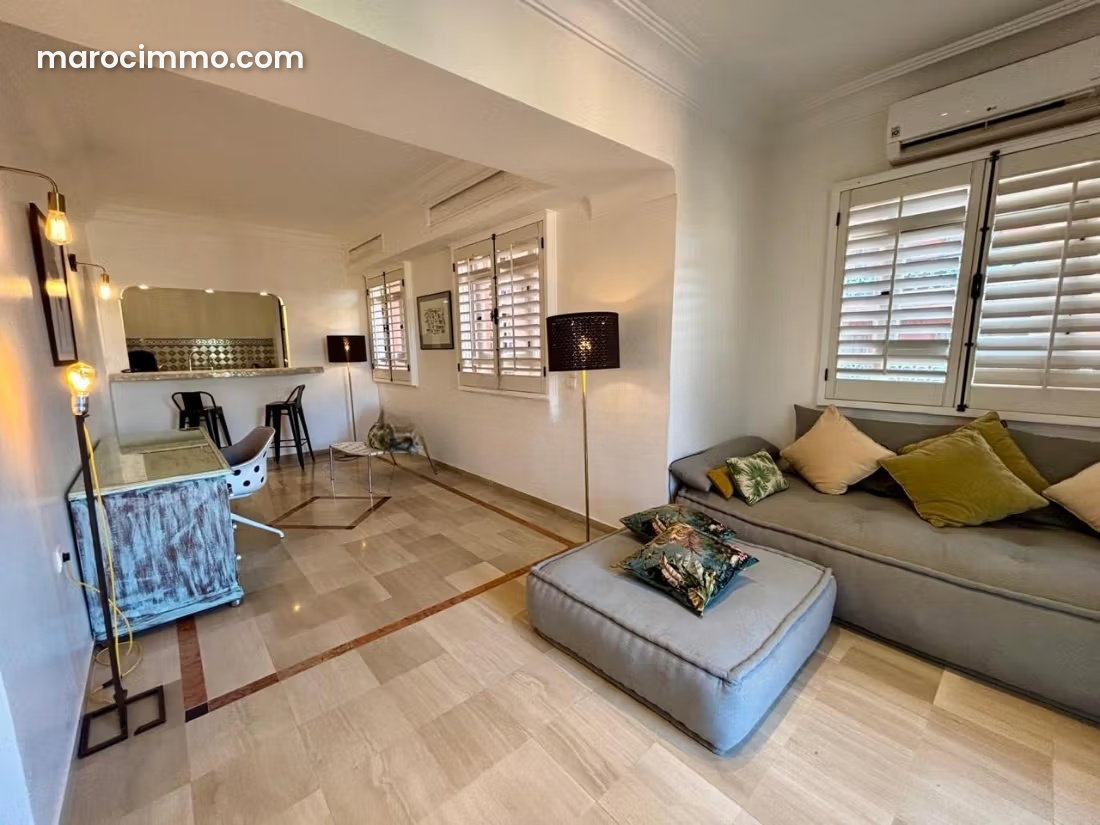 113 sqm Apartment with Terrace, 3rd Floor, Gueliz, Marrakech — Marrakesh
