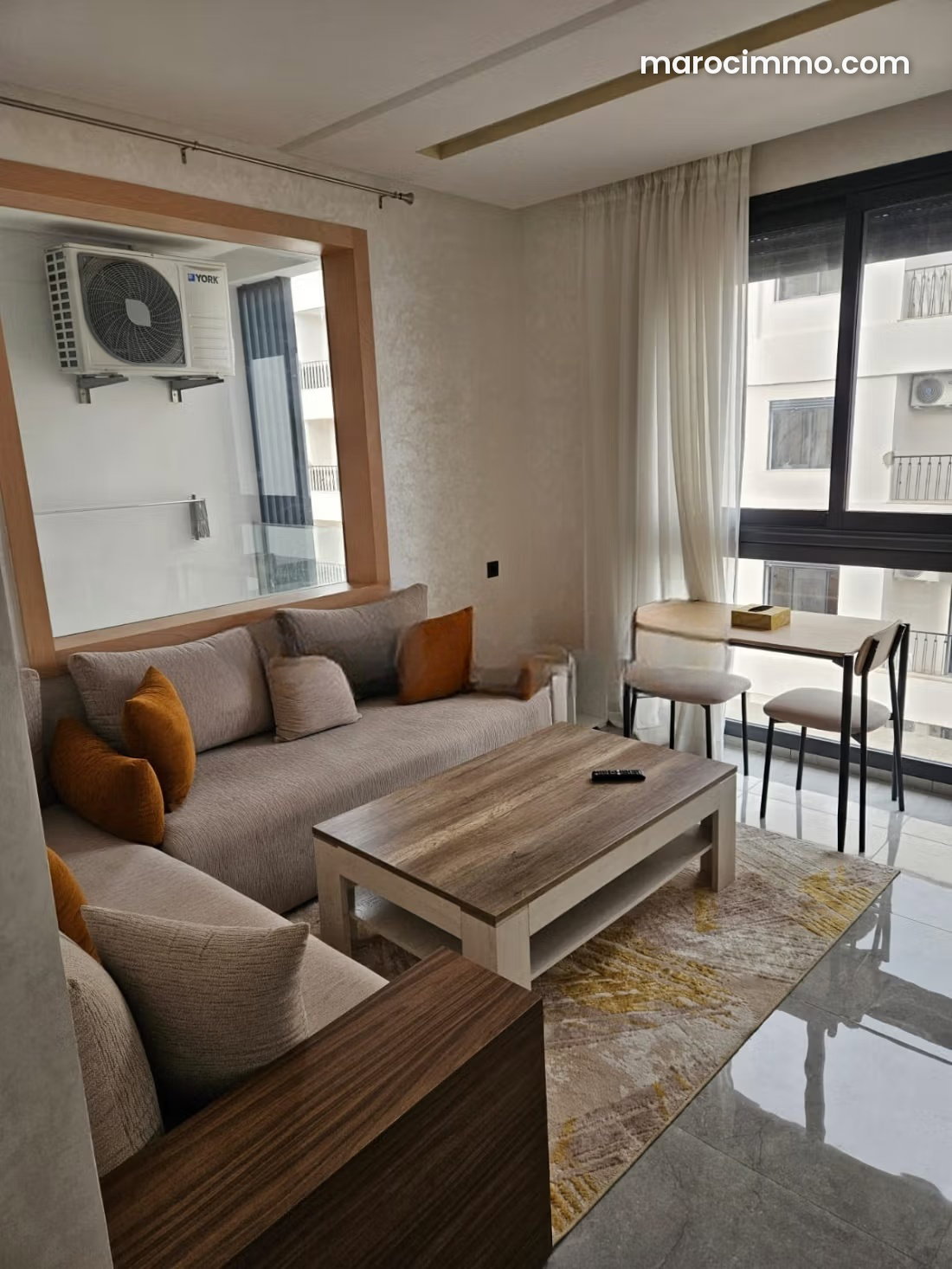 One-Bedroom Apartment for Rent, Hospitals District, Casablanca — Casablanca