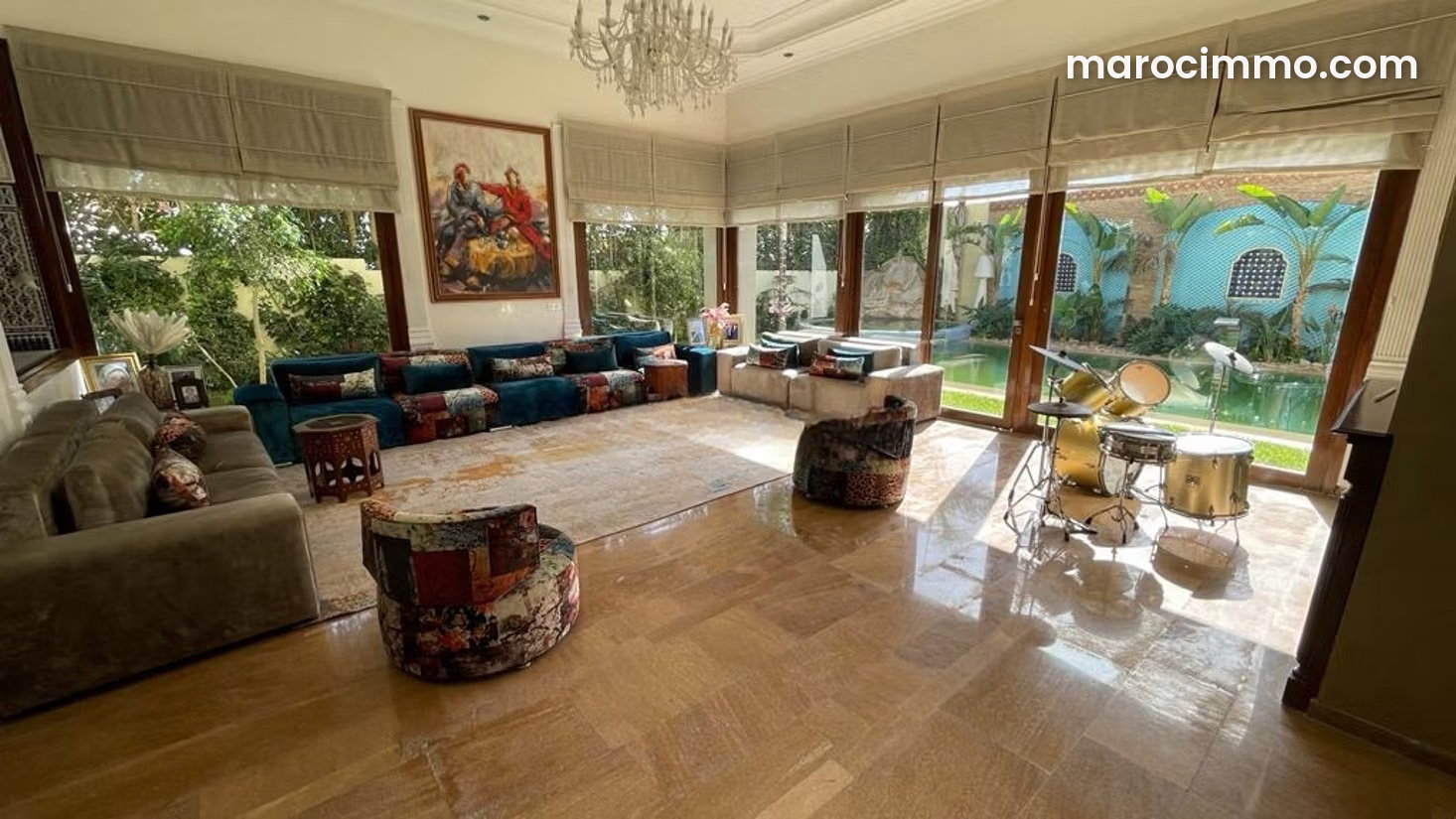 Villa 750 m² avec piscine, Aïn Diab, Casablanca — Casablanca