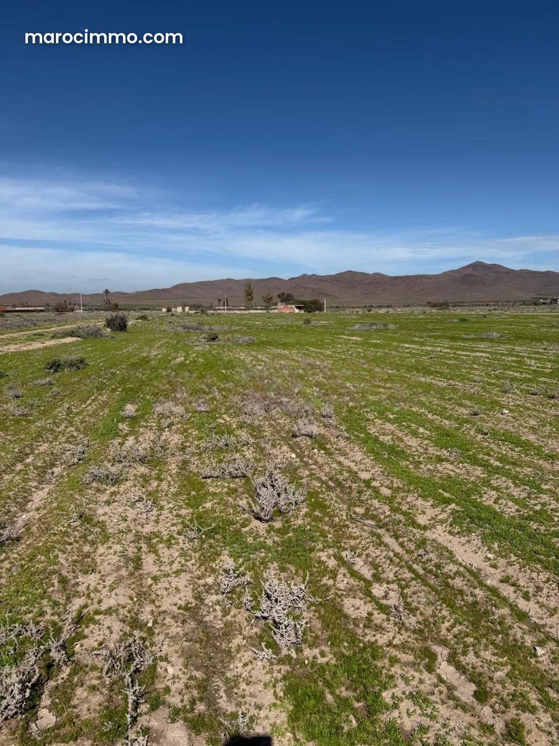 Terrain 2 hectares, vue Atlas, Route de Fès Marrakech — Marrakech