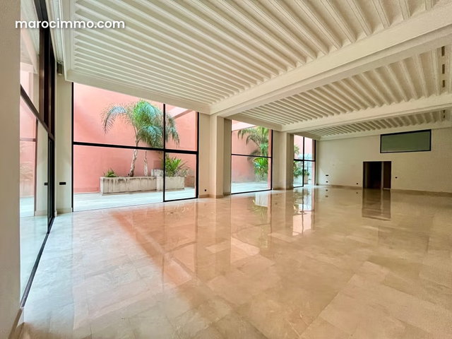 Duplex signature dans l'hivernage, Marrakech — 2