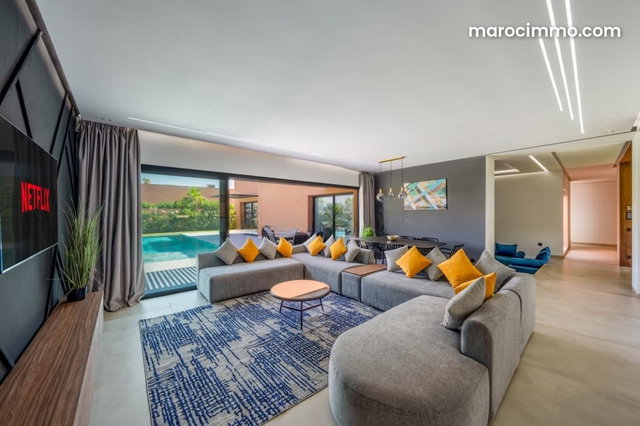 Belle villa avec piscine sans vis à vis, Marrakech — 3