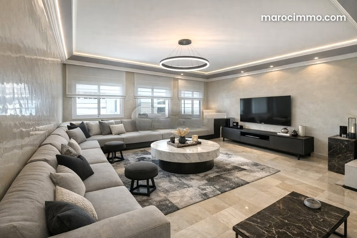 Appartement 245 m², 4 chambres, Palmier, Casablanca — Casablanca
