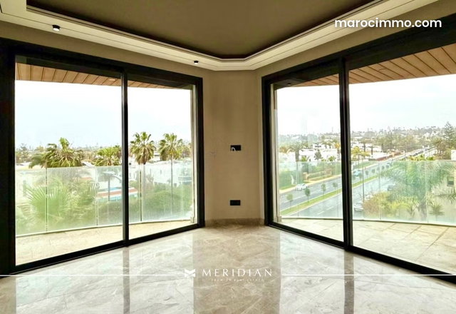 Location Appartement vue sur Jardins, Ain Diab — 2