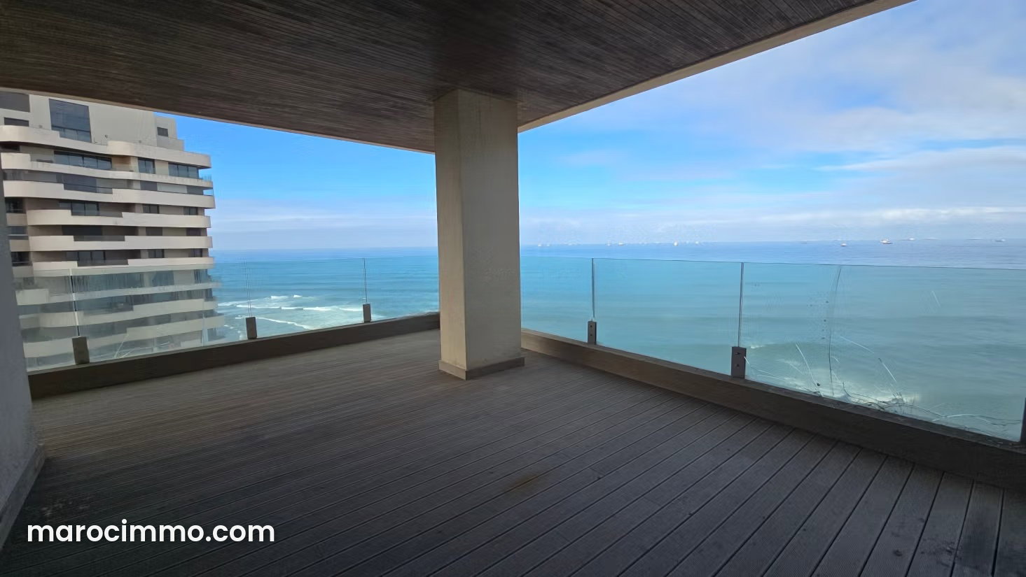 Appartement 214 m² vue mer, Aïn Diab, Casablanca à louer — Casablanca