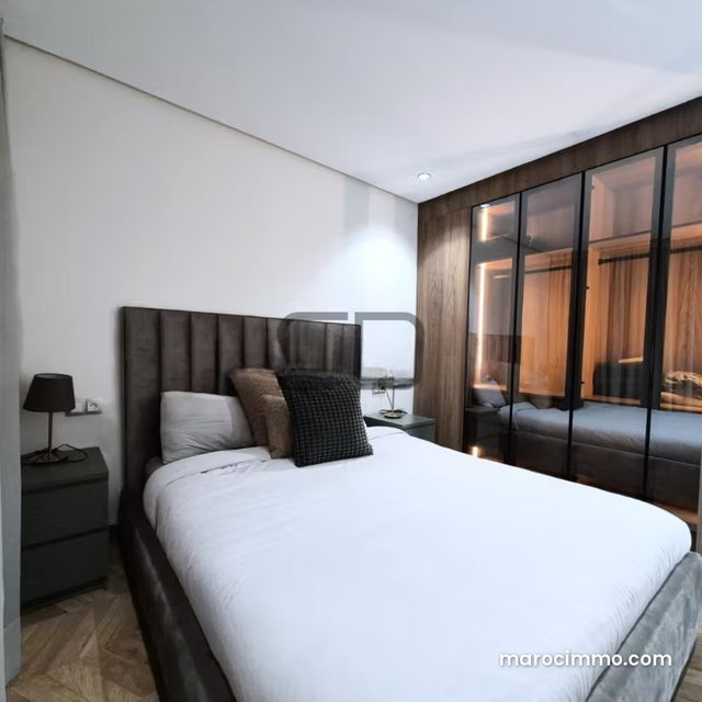 Studio meublé 45m² à louer – Parking – 8 500 DH — 5