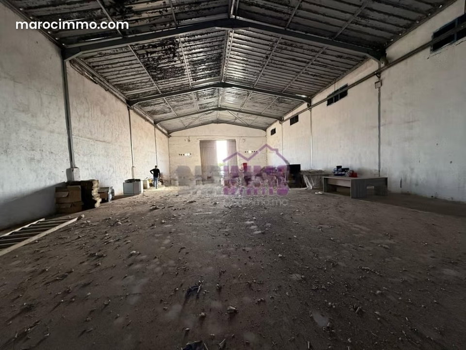 Grand hangar / EntrepÃt en location Ã skhirat