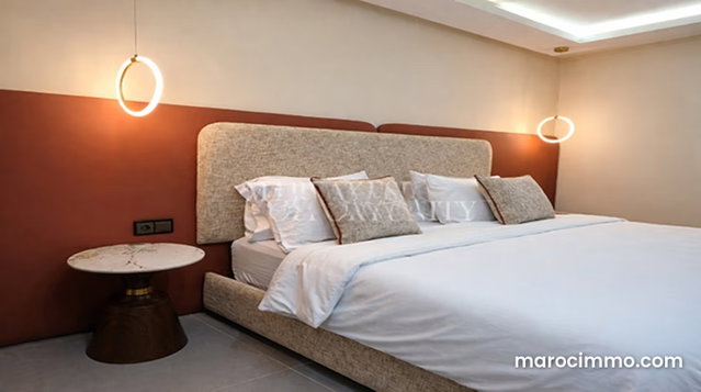 Exceptional furnished duplex for long-term rental in Guéliz — 5
