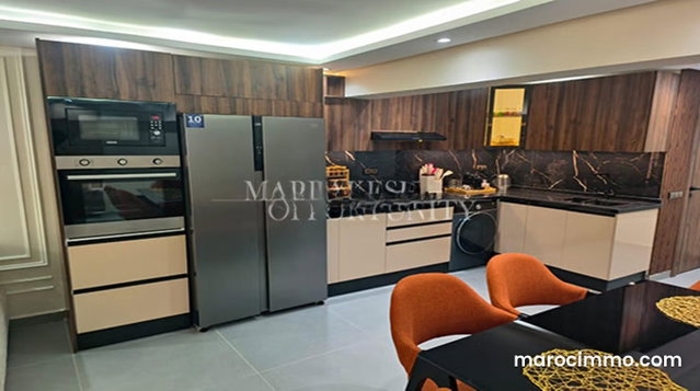Exceptional furnished duplex for long-term rental in Guéliz — 3