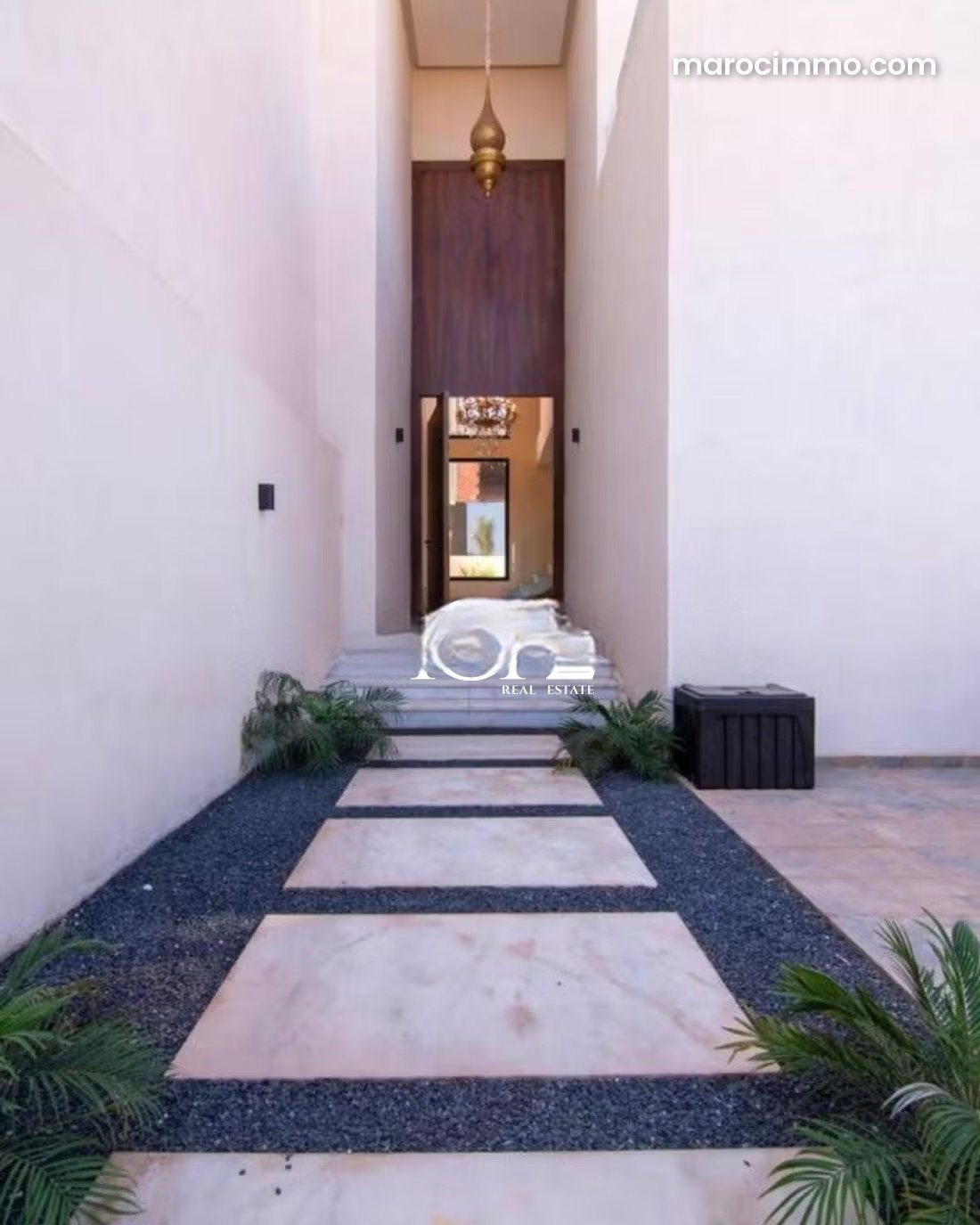 Villa contemporaine 678 m², 5 chambres, piscine, Route d'Ourika — Marrakech