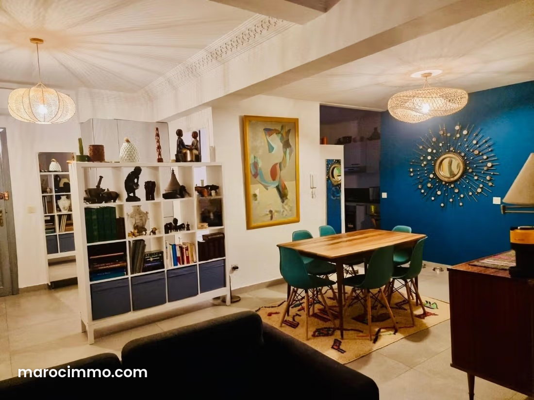 96 m² Apartment with Atlas Mountain Views, Gueliz, Marrakech — Marrakesh