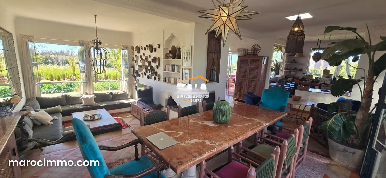 Villa de caractère à vendre, Route d'Amezmiz, Marrakech — Marrakech