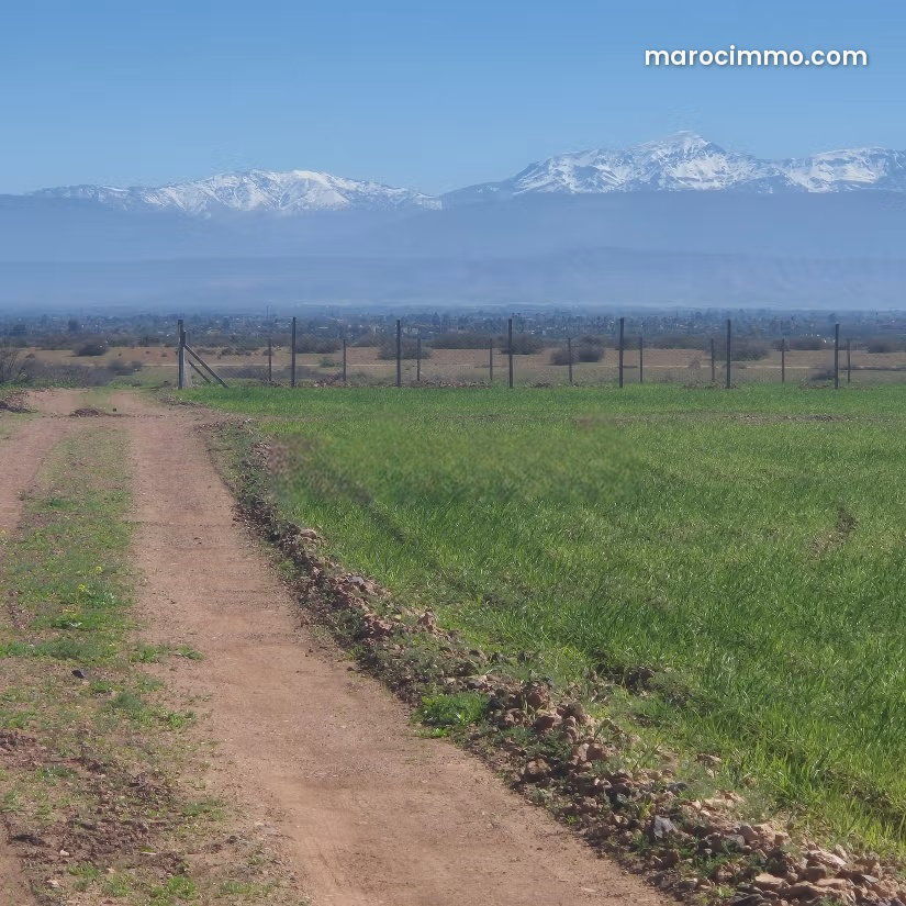 4,500 m² Plot on Casablanca Road, Marrakech — Marrakesh