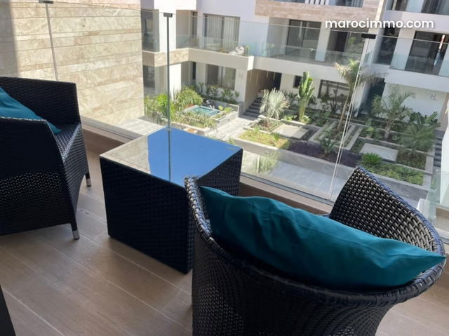 Appartement en location à Californie. Surface de 43 m². Meublé — الدار البيضاء