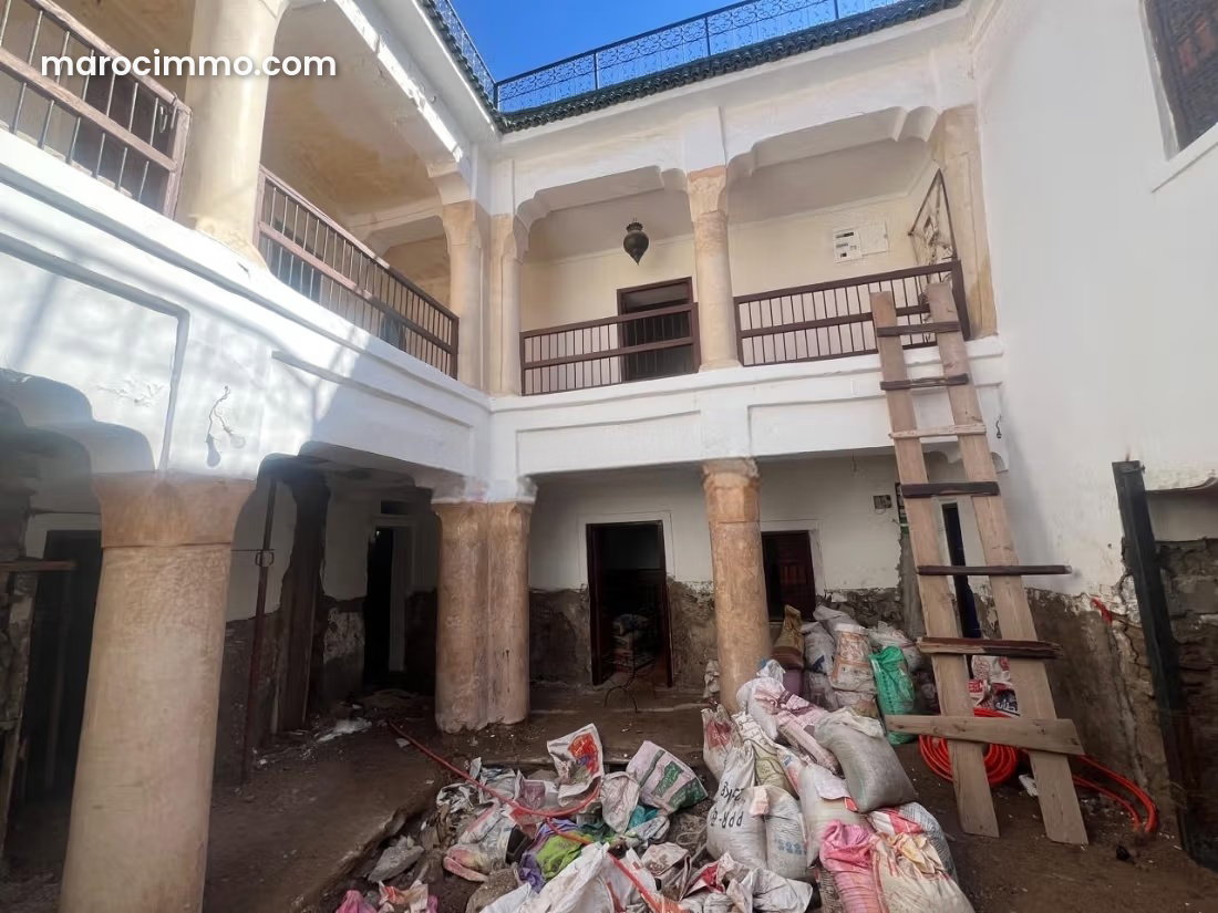 House to Renovate in Sidi Mimoun, Marrakech, 147 sqm with Permits — Marrakesh