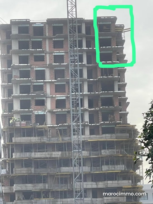F4 en étage élevé Residence Oceania Zenata — 3