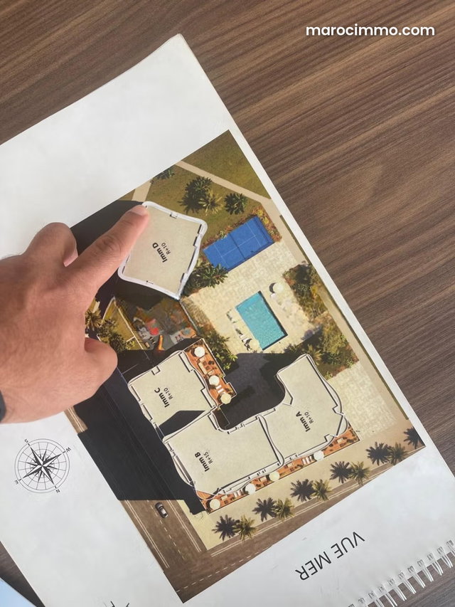 F4 en étage élevé Residence Oceania Zenata — 5