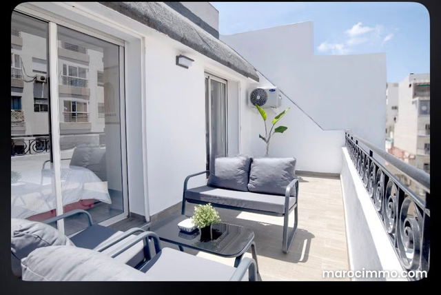 Duplex rénové à louer plein Princesse — الدار البيضاء