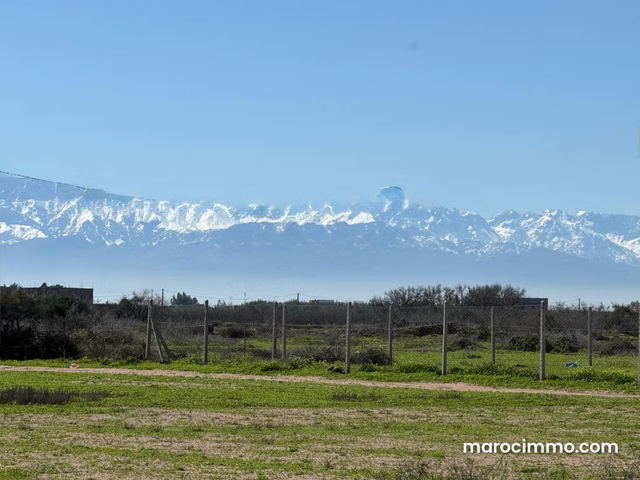 Terrain au calme, vue Atlas 1 Hectare à Marrakech — Marrakech