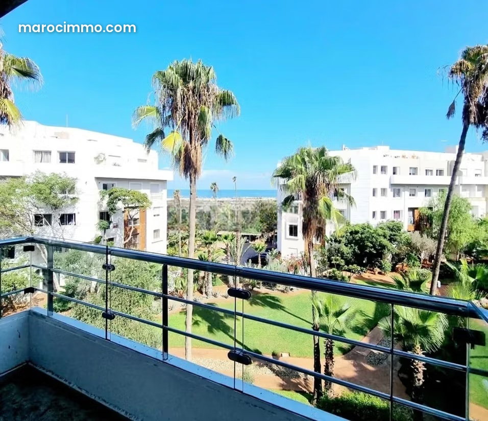 168 m² Apartment, 3 Bedrooms, Sea View in Aïn Diab, Casablanca — Casablanca