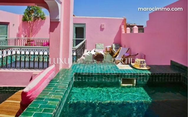Riad titré avec piscine, quartier Kasbah, Médina — 2