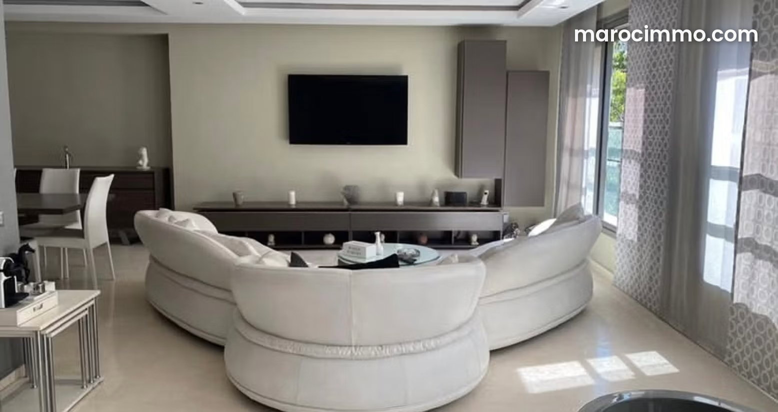 Furnished 220 sqm Apartment with Garden, Gauthier, Casablanca — Casablanca