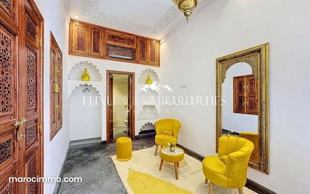 Riad titré rénové 5 chambres à Ben Salah, Médina — 2
