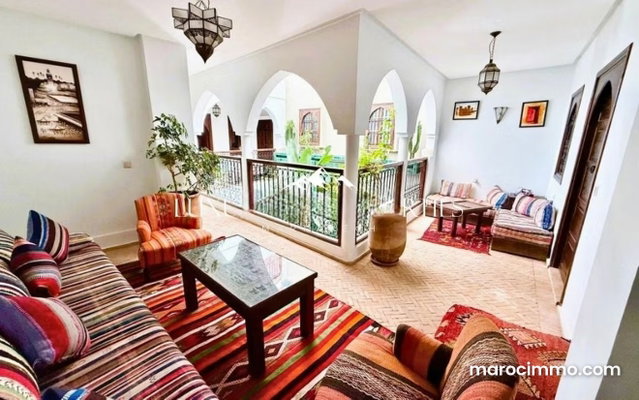 Riad convivial à Bab Doukkala, Médina de Marrakech — 5