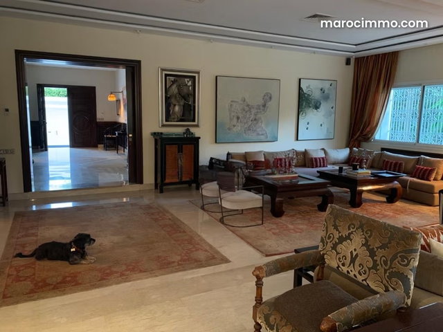 Vente villa de luxe à Anfa Supérieur. Surface totale 1020 m². Cheminée, piscine — 2