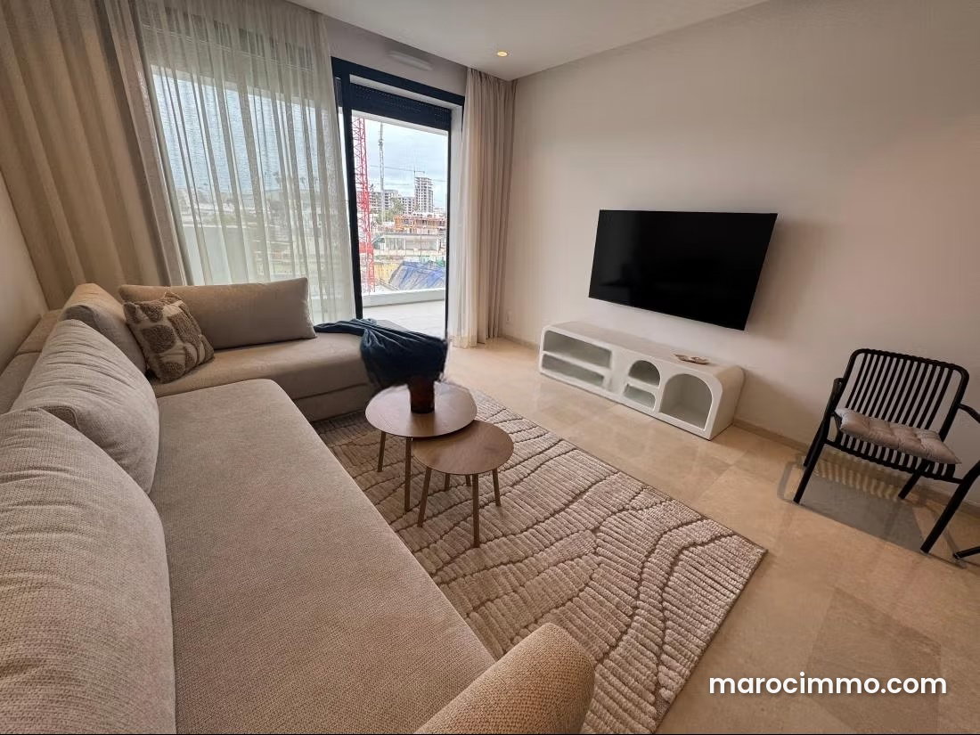 Furnished 70 m² Apartment, Casablanca Finance City, For Rent — Casablanca