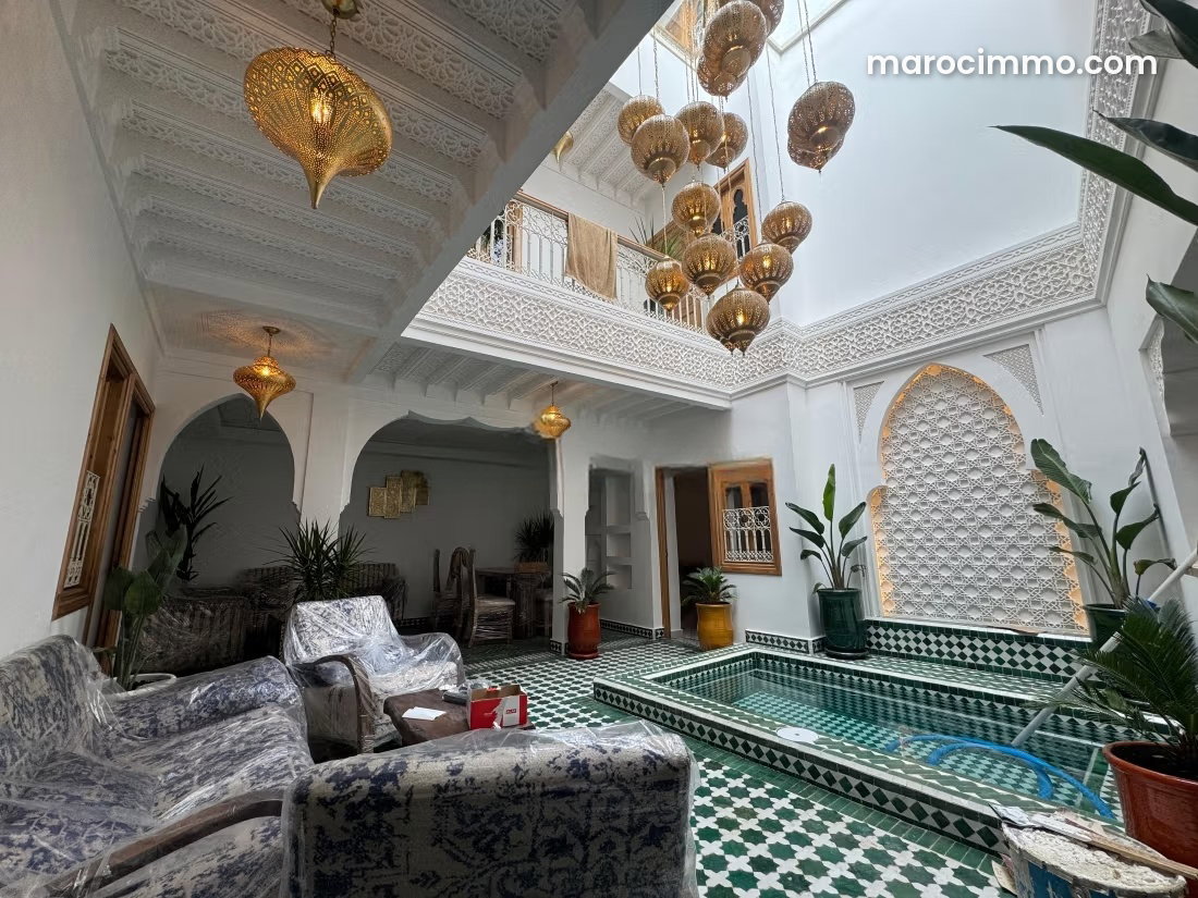 Riad 9 chambres à vendre, Bab Ghmat, Marrakech — Marrakech