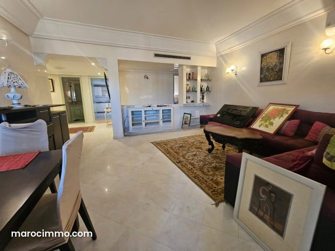 Appartement meublé 120 m² à louer à l'Hivernage Marrakech — Marrakech