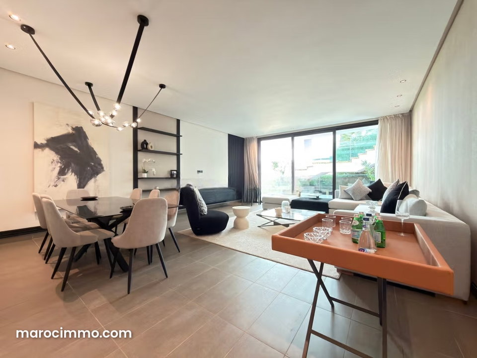 Exceptional Master Apartment in the Heart of Ain Diab in a Closed-Residence