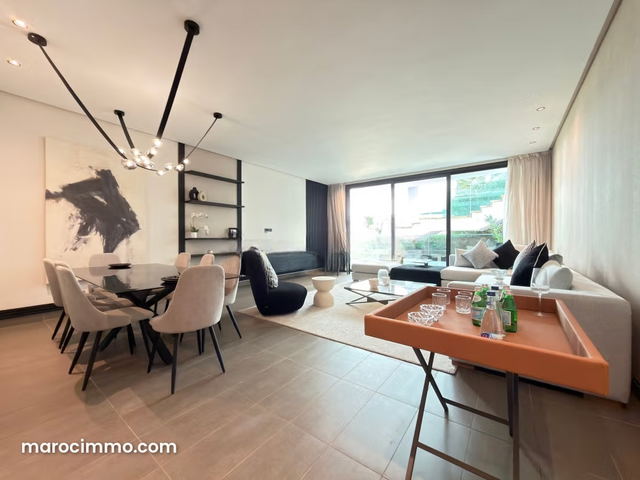 Exceptionnel appartement de maitre en plein coeur de ain diab en residence fermée — Casablanca