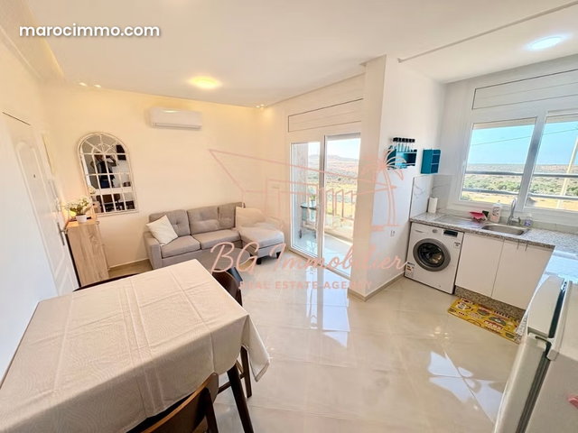 Meublé Neuf 2ch vue mer, terrasse Agadir Haut Anza — 5