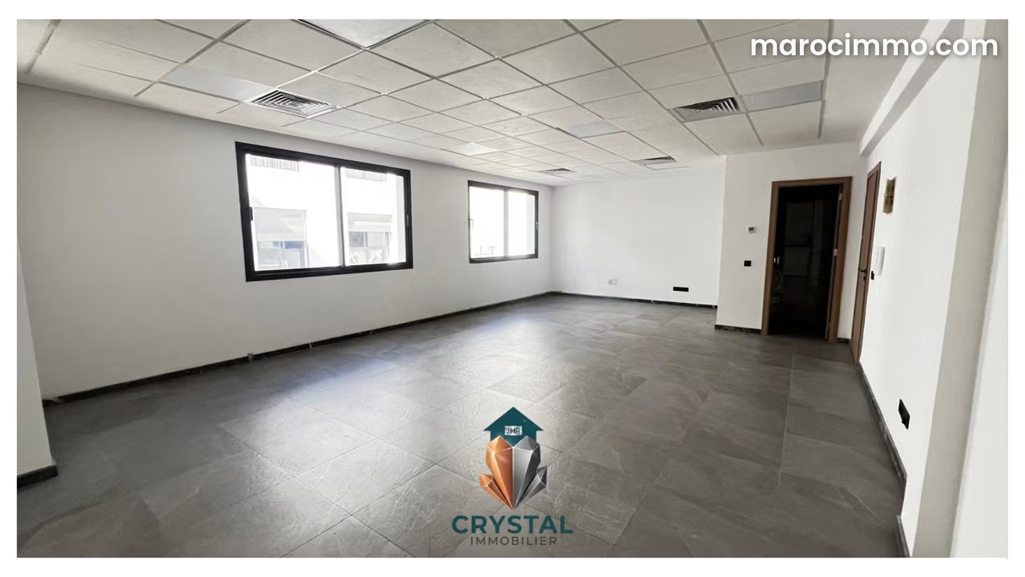 56 m² Office to Let, Sidi Maarouf, Casablanca, New Building — Casablanca
