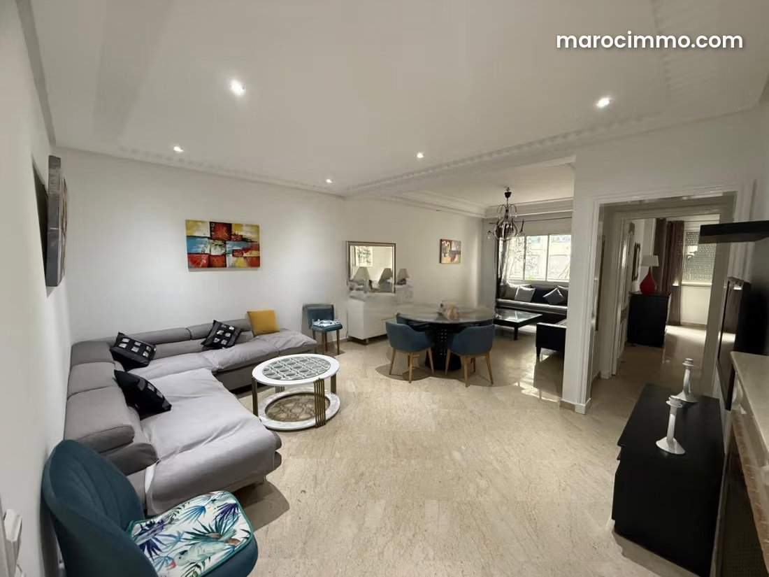 Furnished 120 sqm Apartment for Rent in Gauthier, Casablanca — Casablanca