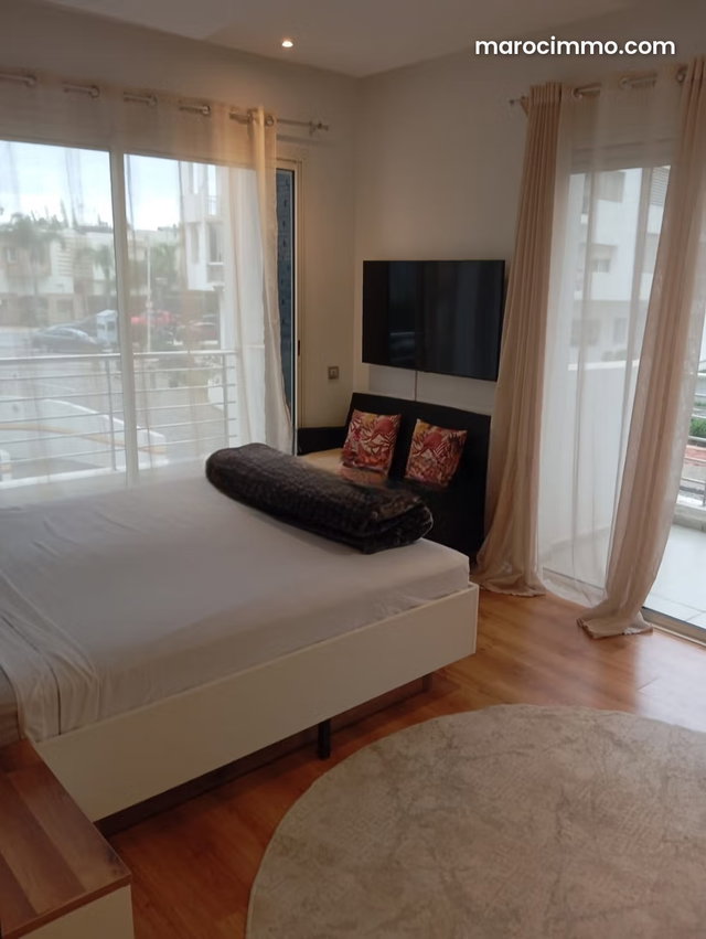 Moderne appartement meublé en location à hay riad — 2