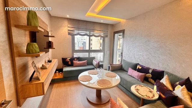 Vente d'un bel appartement à tanger centre. 4 pièces. Bien meublé — 5