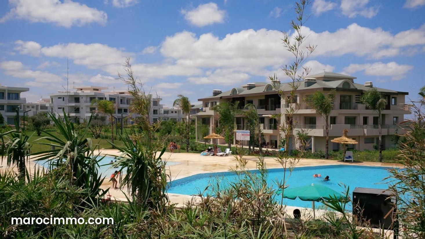 150 sqm Apartment with Garden in Ville Verte, Bouskoura — Bouskoura