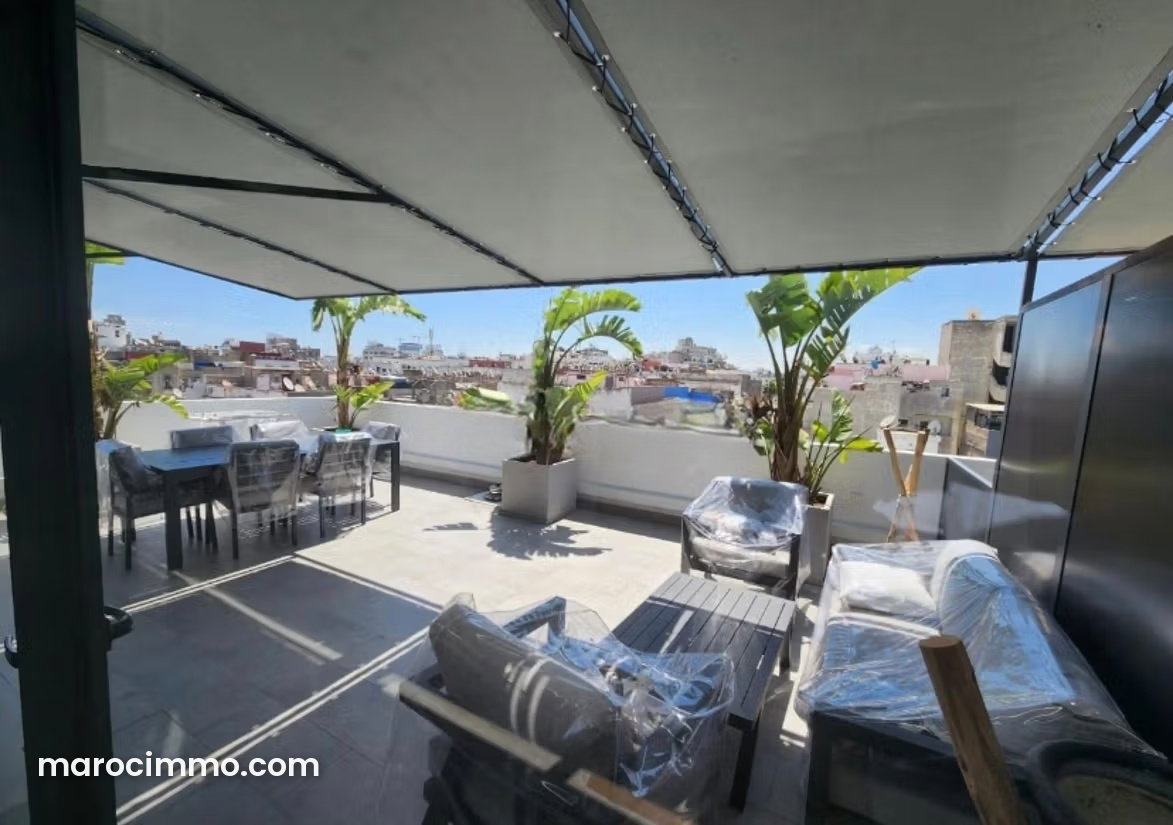 Appartement meublé avec terrasse, Gauthier, Casablanca — Casablanca