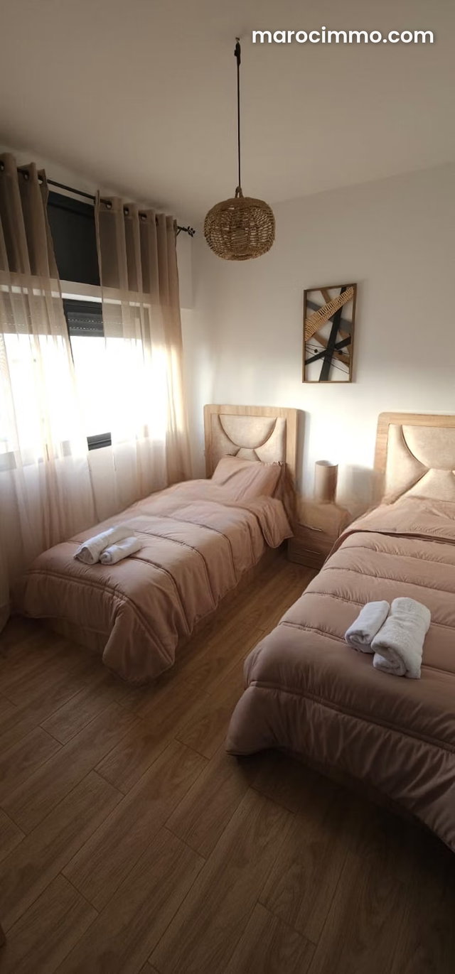 Louez cet appartement à De La Plage. 2 chambres agréables. Bien meublé — 4