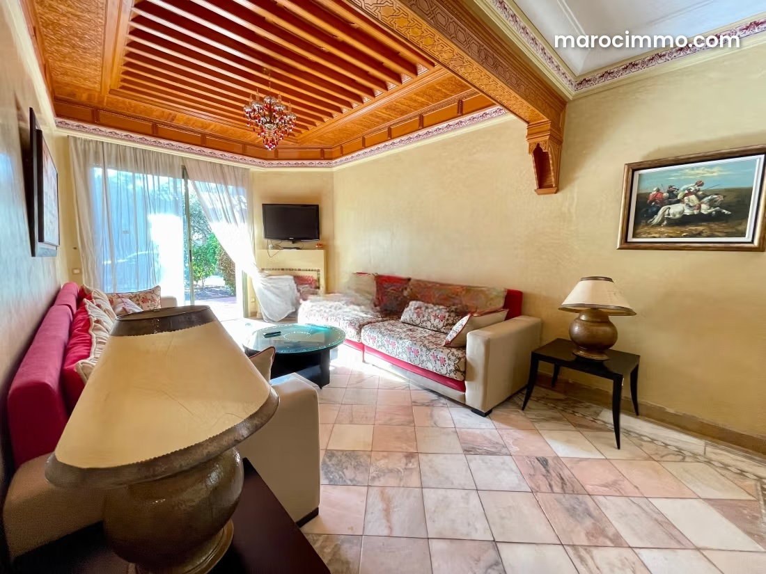 Appartement 3 pièces avec piscine et terrasse à la Palmeraie Marrakech — Marrakech