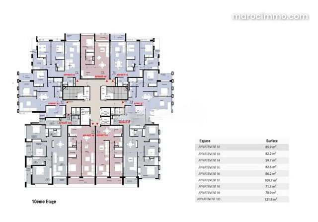 A vendre appartement vue mer — 4