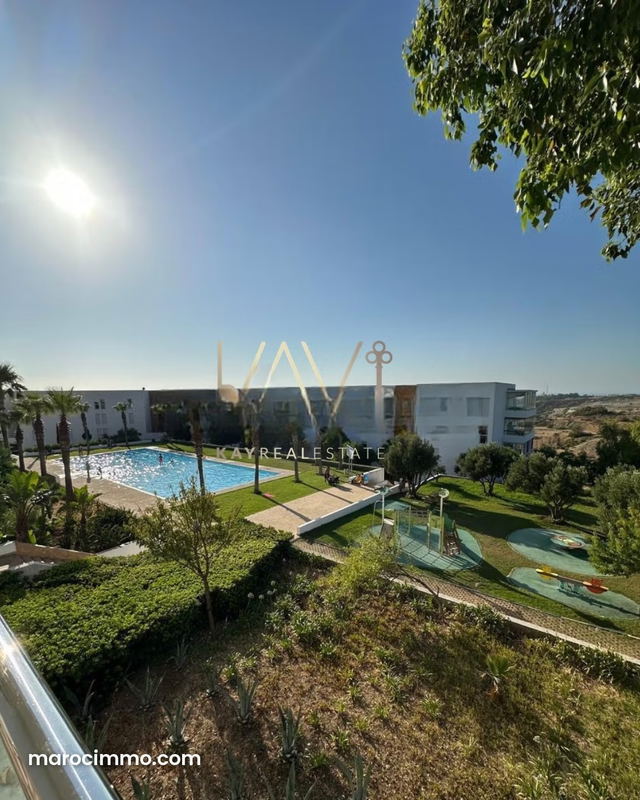 Luxurious apartment for sale in the prestigious Cap Tingis, in a quiet and secure residential setting — Tangier